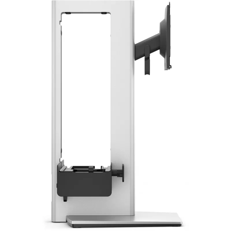 DELL Pro plāns OSS25 68.6 cm (27 collu) galda statīvs melnā, sudraba krāsā
