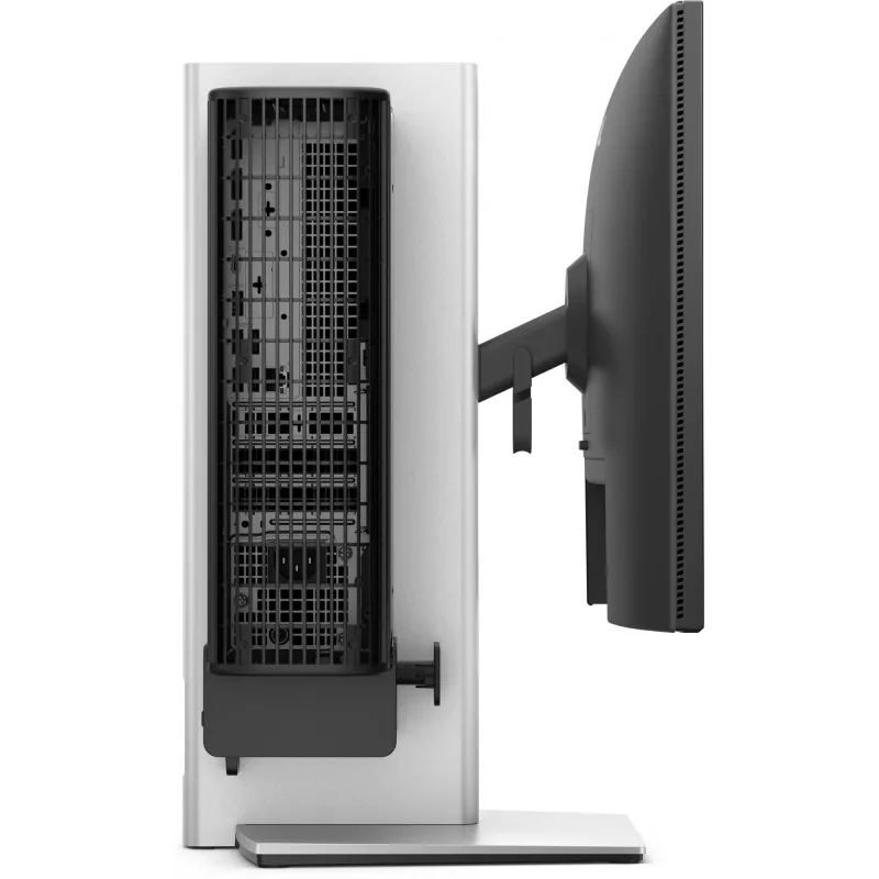 DELL Pro plāns OSS25 68.6 cm (27 collu) galda statīvs melnā, sudraba krāsā