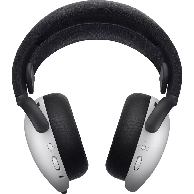 Alienware AW725H austiņas, vadu un bezvadu, galvas saite, spēlēm, USB Type-C, Bluetooth, melna, balta