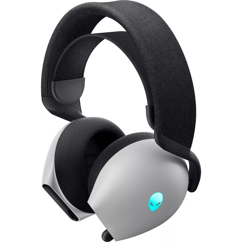 Alienware AW725H austiņas, vadu un bezvadu, galvas saite, spēlēm, USB Type-C, Bluetooth, melna, balta