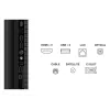 TCL T69C 75T69C TV 190.5 cm (75 collas) 4K Ultra HD Smart TV Wi-Fi Melns 350 cd/m²