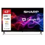 Sharp 43HP5265E TV 109.2 cm (43 collas) 4K Ultra HD Smart TV Wi-Fi Melns