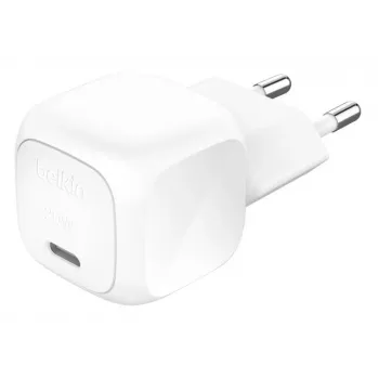 BELKIN sienas lādētājs - Boostcharge - kompakts USB-C 20 W PPS - balts