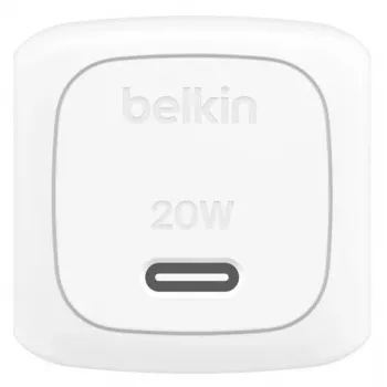 BELKIN sienas lādētājs - Boostcharge - kompakts USB-C 20 W PPS - balts