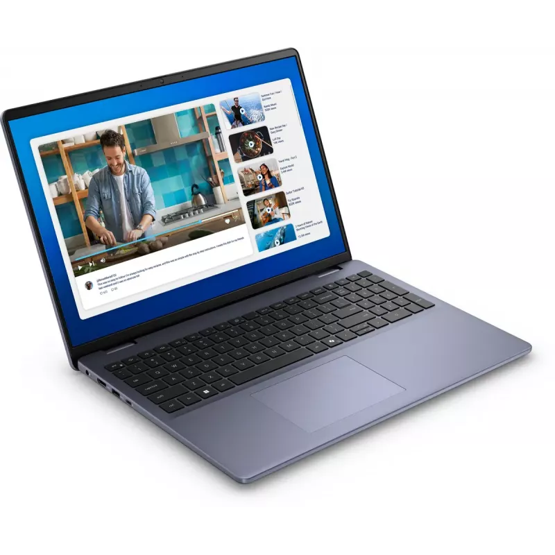 DELL DC16251 Intel Core 7 150U klēpjdators 40,6 cm (16 collu) Full HD+ 16 GB DDR5-SDRAM 512 GB SSD Wi-Fi 6E (802.11ax) Ubuntu Linux zils