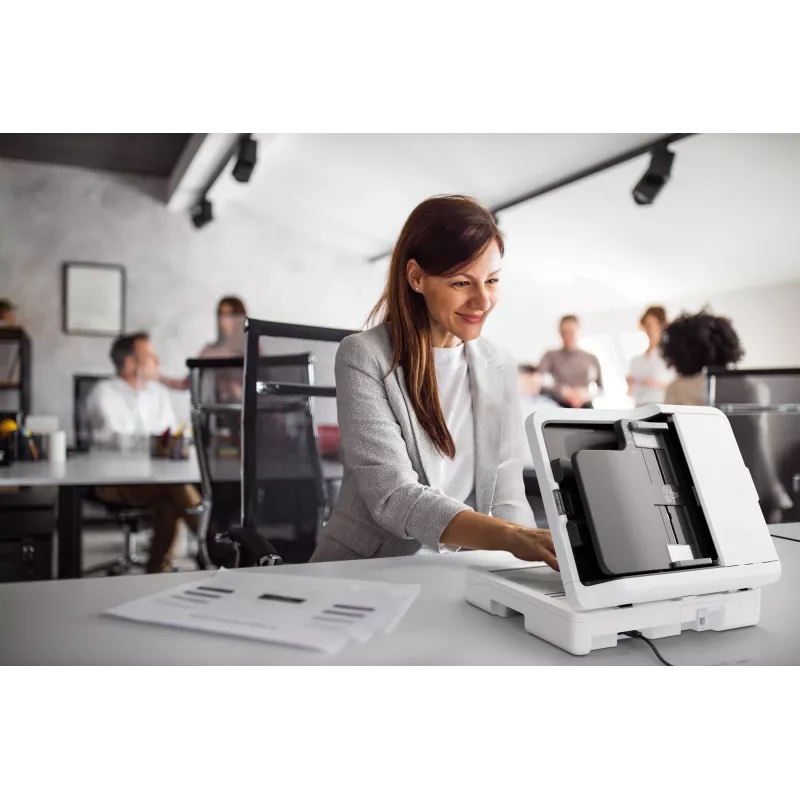 Epson WorkForce DS-1730 plakanvirsmas un ADF skeneris 1200 x 1200 DPI A4 melns, balts
