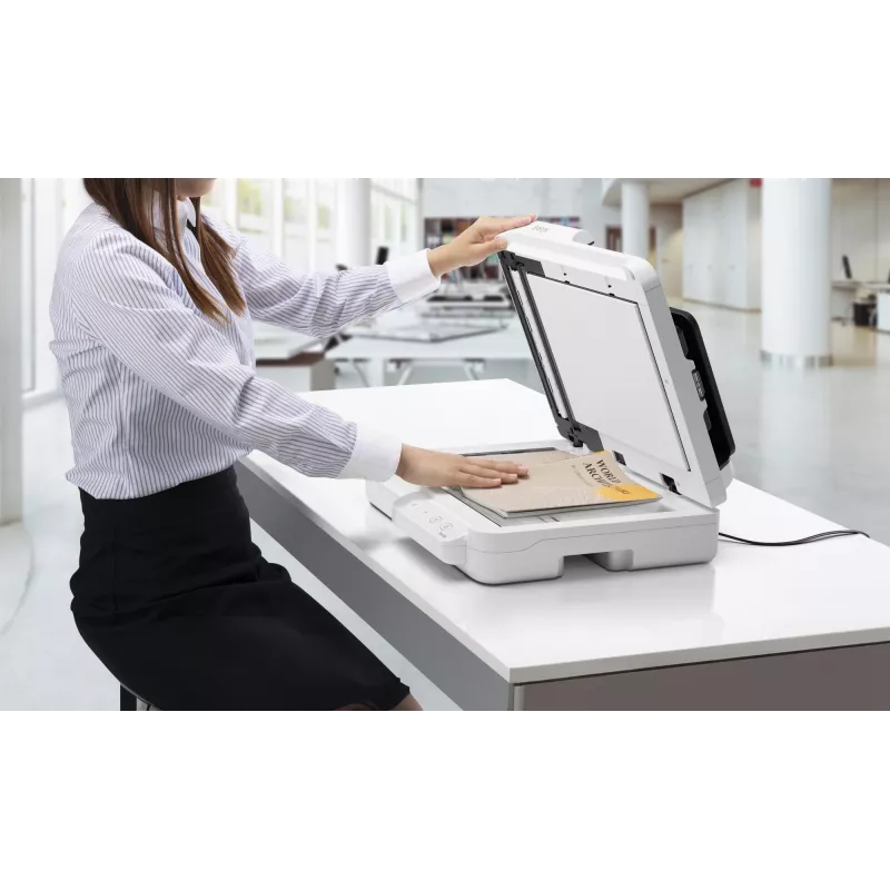 Epson WorkForce DS-1730 plakanvirsmas un ADF skeneris 1200 x 1200 DPI A4 melns, balts