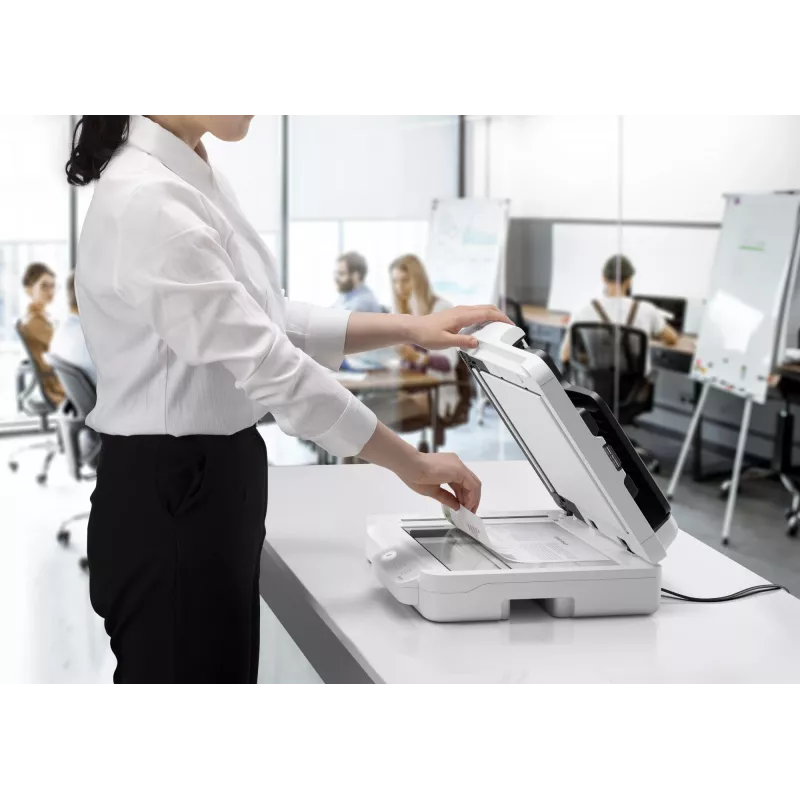 Epson WorkForce DS-1730 plakanvirsmas un ADF skeneris 1200 x 1200 DPI A4 melns, balts