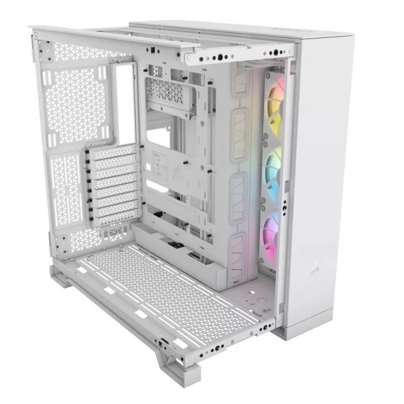 CORSAIR Pc Case - Icue Link 6500x RGB Mid-tower Dual Chamber balta