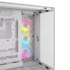 CORSAIR Pc Case - Icue Link 6500x RGB Mid-tower Dual Chamber balta