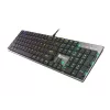 GENESIS Thor 420 RGB tastatūra Gaming USB QWERTY US International Sudraba