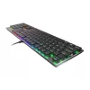 GENESIS Thor 420 RGB tastatūra Gaming USB QWERTY US International Sudraba