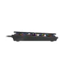 GENESIS Thor 420 RGB tastatūra Gaming USB QWERTY US International Sudraba