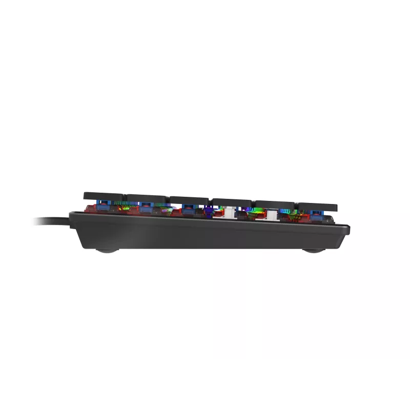 GENESIS Thor 420 RGB tastatūra Gaming USB QWERTY US International Sudraba