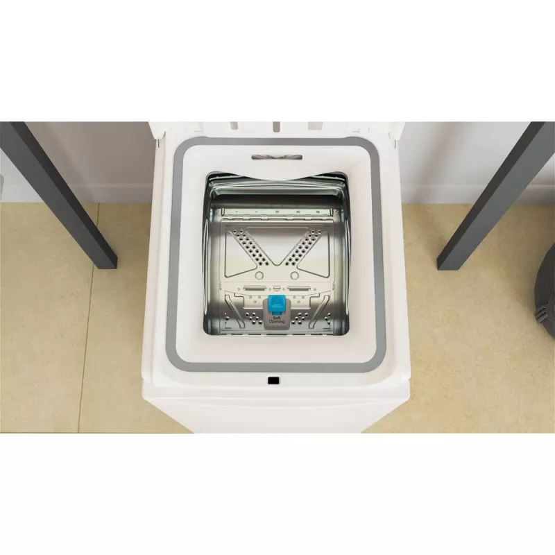 Whirlpool TDLR 65230SS EU/N veļas mazgājamā mašīna ar augšējo ielādi 6,5 kg 1151 apgr./min Balta