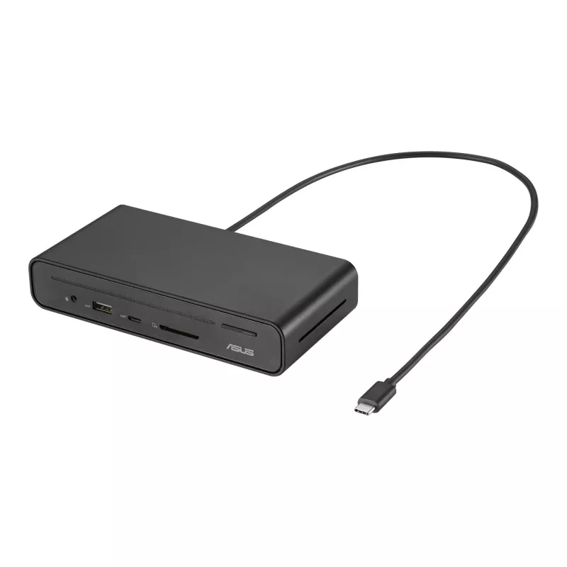 ASUS Triple Display USB-C Dock DC300 Docking USB 3.2 Gen 2 (3.1 Gen 2) Type-C Melns