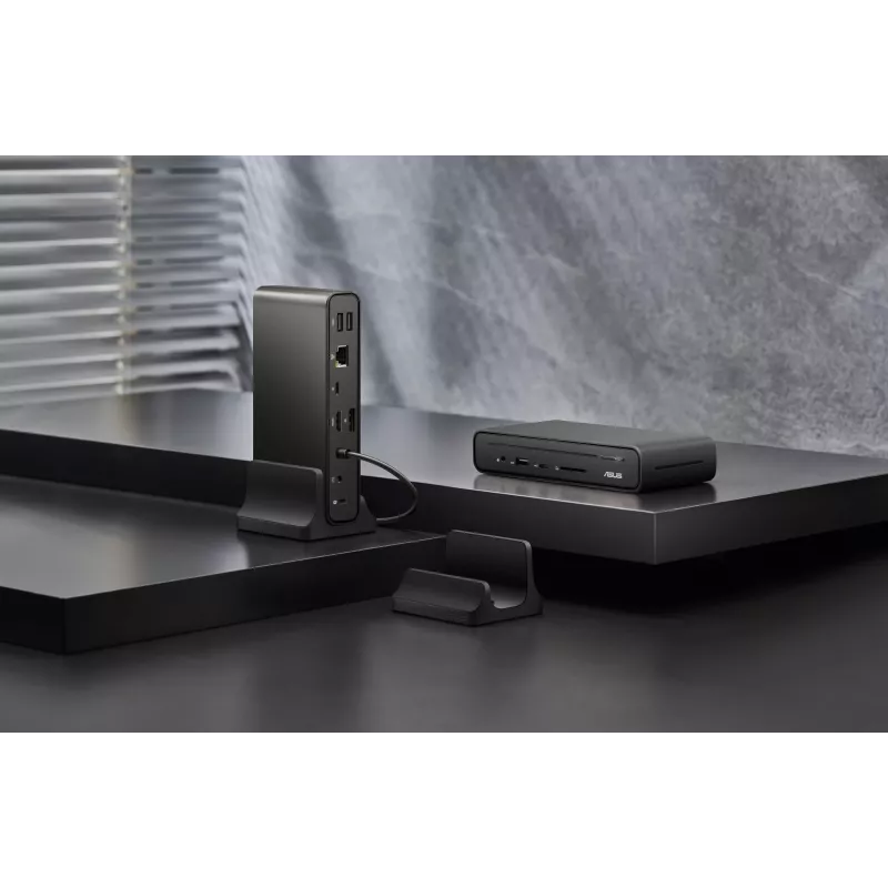 ASUS Triple Display USB-C Dock DC300 Docking USB 3.2 Gen 2 (3.1 Gen 2) Type-C Melns