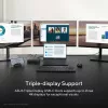 ASUS Triple Display USB-C Dock DC300 Docking USB 3.2 Gen 2 (3.1 Gen 2) Type-C Melns