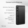 ASUS Triple Display USB-C Dock DC300 Docking USB 3.2 Gen 2 (3.1 Gen 2) Type-C Melns