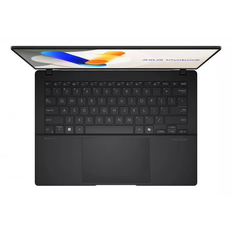ASUS Vivobook S14 OLED M5406WA-PP061W AMD Ryzen AI 9 365 klēpjdators 35,6 cm (14 collu) 3K 24 GB LPDDR5x-SDRAM 1 TB SSD Wi-Fi 6E (802.11ax) Windows 11 Home Melns