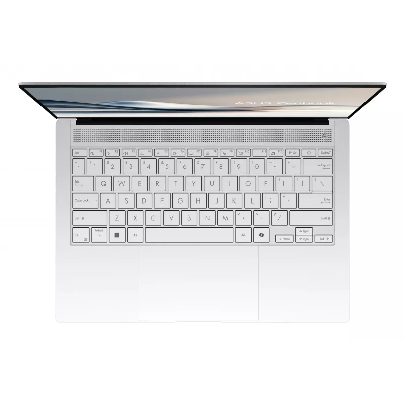 ASUS Zenbook S14 UX5406SA-PV037W Copilot+ PC Intel Core Ultra 5 226V klēpjdators 35,6 cm (14 collu) 3K 16 GB LPDDR5x-SDRAM 512 GB SSD Wi-Fi 7 (802.11be) Windows 11 Home Balts