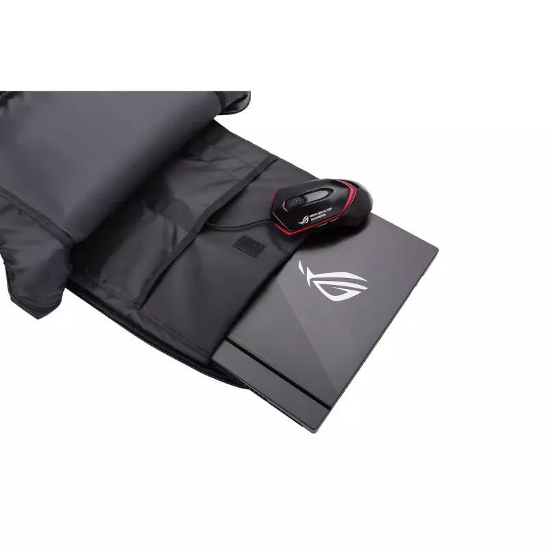 ASUS ROG Ranger BP1501G 43.2 cm (17 collas) mugursoma, melna, pelēka