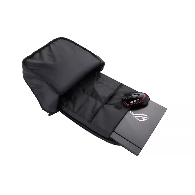 ASUS ROG Ranger BP1501G 43.2 cm (17 collas) mugursoma, melna, pelēka