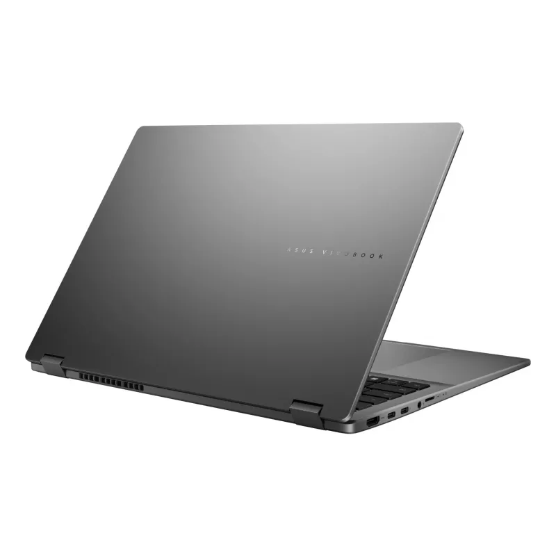 ASUS Vivobook 16 Flip TP3607SA-RJ033W Copilot+ PC Intel Core Ultra 7 256V Hybrid (2-in-1) 40,6 cm (16 collu) Skārienekrāns 3K 16 GB LPDDR5x-SDRAM 1 TB SSD Wi-Fi 7 (802.11be) Windows 11 Home Melns, Pelēks