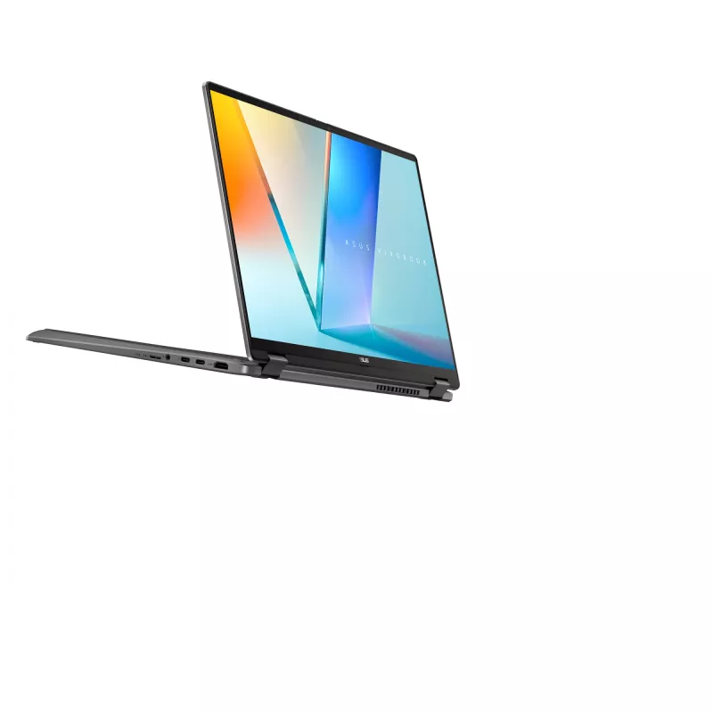ASUS Vivobook 16 Flip TP3607SA-RJ033W Copilot+ PC Intel Core Ultra 7 256V Hybrid (2-in-1) 40,6 cm (16 collu) Skārienekrāns 3K 16 GB LPDDR5x-SDRAM 1 TB SSD Wi-Fi 7 (802.11be) Windows 11 Home Melns, Pelēks