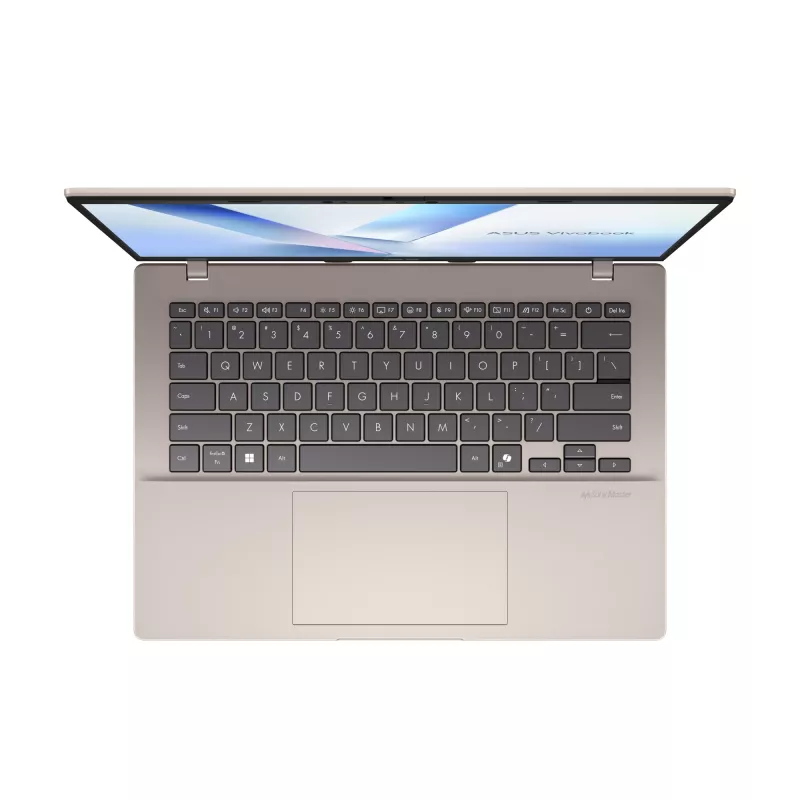 ASUS Vivobook 14 X1407QA-LY045W Copilot+ PC Snapdragon X1-26-100 klēpjdators 35,6 cm (14 collu) WUXGA 16 GB LPDDR5x-SDRAM 512 GB SSD Wi-Fi 6E (802.11ax) Windows 11 Home Zelts