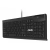 ASUS Smart Card KU100 tastatūra mājai/birojam USB melna