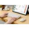 Bezvadu Bluetooth tastatūra ASUS Marshmallow KW100 — ASV starptautiskais izkārtojums, Oat Milk