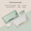 Bezvadu Bluetooth tastatūra ASUS Marshmallow KW100 — ASV starptautiskais izkārtojums, kompakts dizains