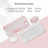 Bezvadu Bluetooth tastatūra ASUS Marshmallow KW100 — ASV starptautiskais izkārtojums, kompakts dizains