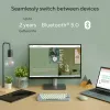 Bezvadu Bluetooth tastatūra ASUS Marshmallow KW100 — ASV starptautiskais izkārtojums, kompakts dizains