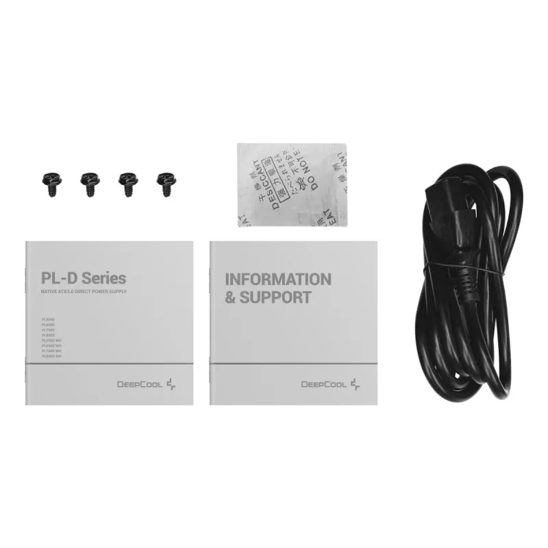 DEEPCOOL Pl650d Barošanas bloks 650 W 20+4 Pin ATX - Balts
