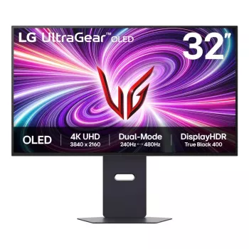 LG 32GX870A-B datora monitors 81,3 cm (32 colli) 3840 x 2160 pikseļi 4K Ultra HD OLED Melns