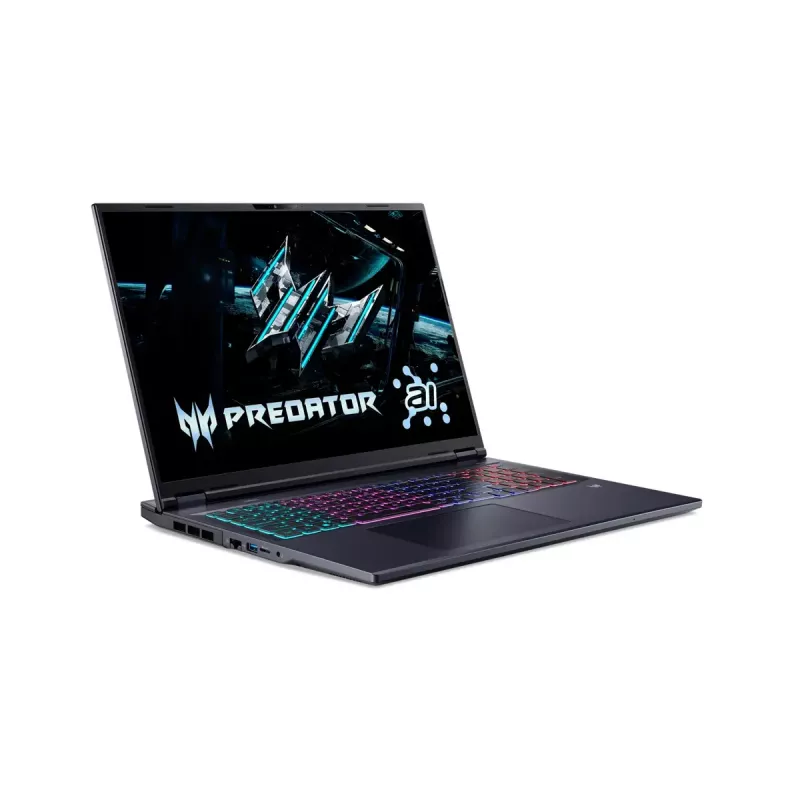 Acer Predator Helios Neo 18 AI klēpjdators PHN18-72-75PV — 18 collu WQXGA IPS 2560×1600, Intel Core U7 255HX, 32GB DDR5, 1TB SSD, NVIDIA GeForce RTX 5060 8GB, Windows 11 Home