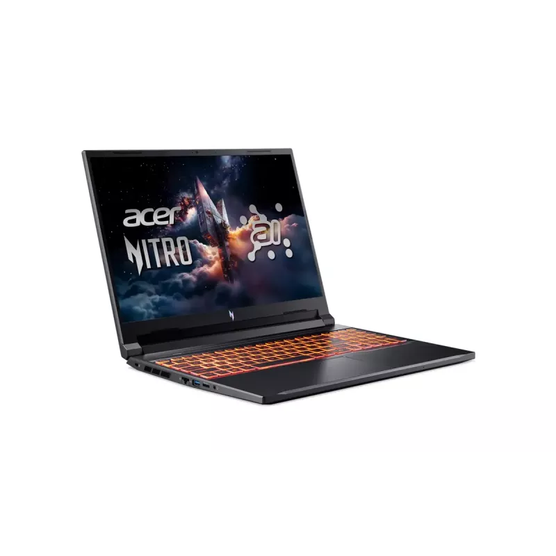 Acer Nitro V 16 AI ANV16-42-R1HB klēpjdators — 16 collu WQXGA, AMD Ryzen 7, 16GB DDR5, 1TB SSD, NVIDIA GeForce RTX 5060, Windows 11 Home