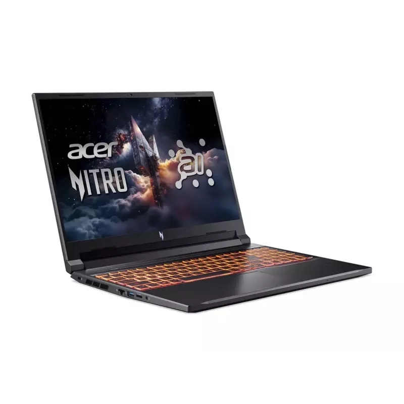 Acer Nitro V 16 AI ANV16-42-R1HB klēpjdators — 16 collu WQXGA, AMD Ryzen 7, 16GB DDR5, 1TB SSD, NVIDIA GeForce RTX 5060, Windows 11 Home