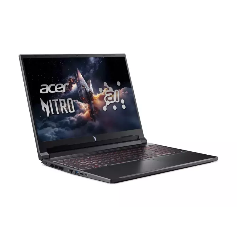 Acer Nitro V 16 AI ANV16-42-R1HB klēpjdators — 16 collu WQXGA, AMD Ryzen 7, 16GB DDR5, 1TB SSD, NVIDIA GeForce RTX 5060, Windows 11 Home