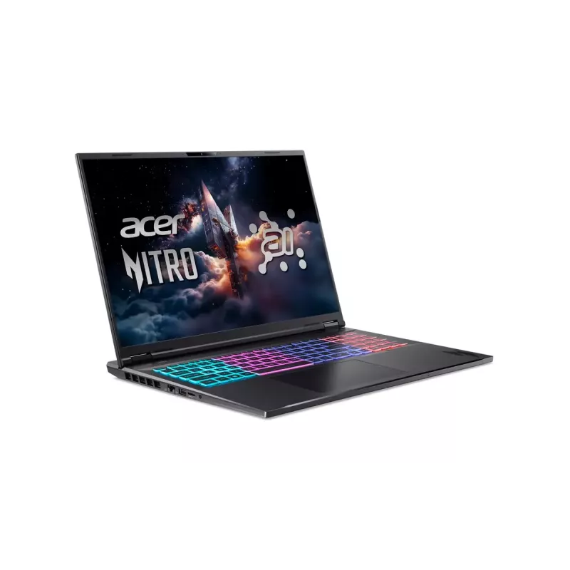Klēpjdators Acer Nitro 18 AI AN18-61-R25V — 18 collu WQXGA, AMD Ryzen 7, 16GB RAM, 1000GB SSD, NVIDIA GeForce RTX 5060