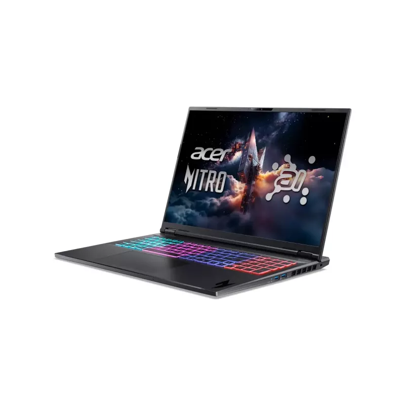 Klēpjdators Acer Nitro 18 AI AN18-61-R25V — 18 collu WQXGA, AMD Ryzen 7, 16GB RAM, 1000GB SSD, NVIDIA GeForce RTX 5060