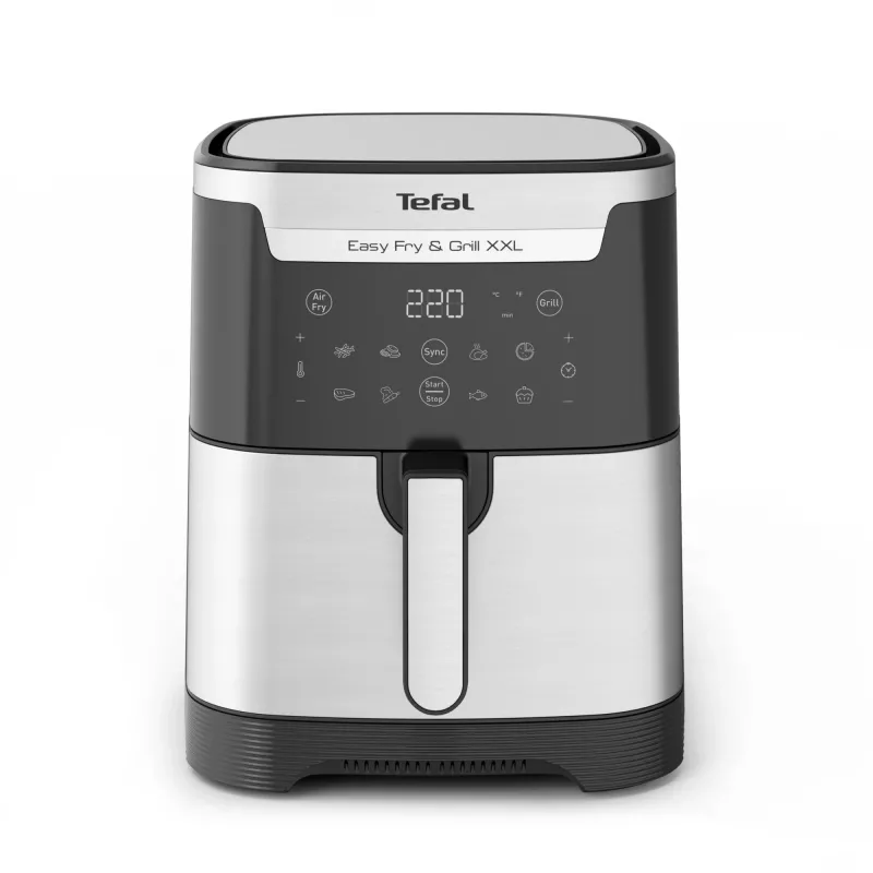 Tefal Easy Fry & Grill EY801D 6,5 L brīvi stāvošs 1650 W karstā gaisa fritieris Nerūsējošais tērauds