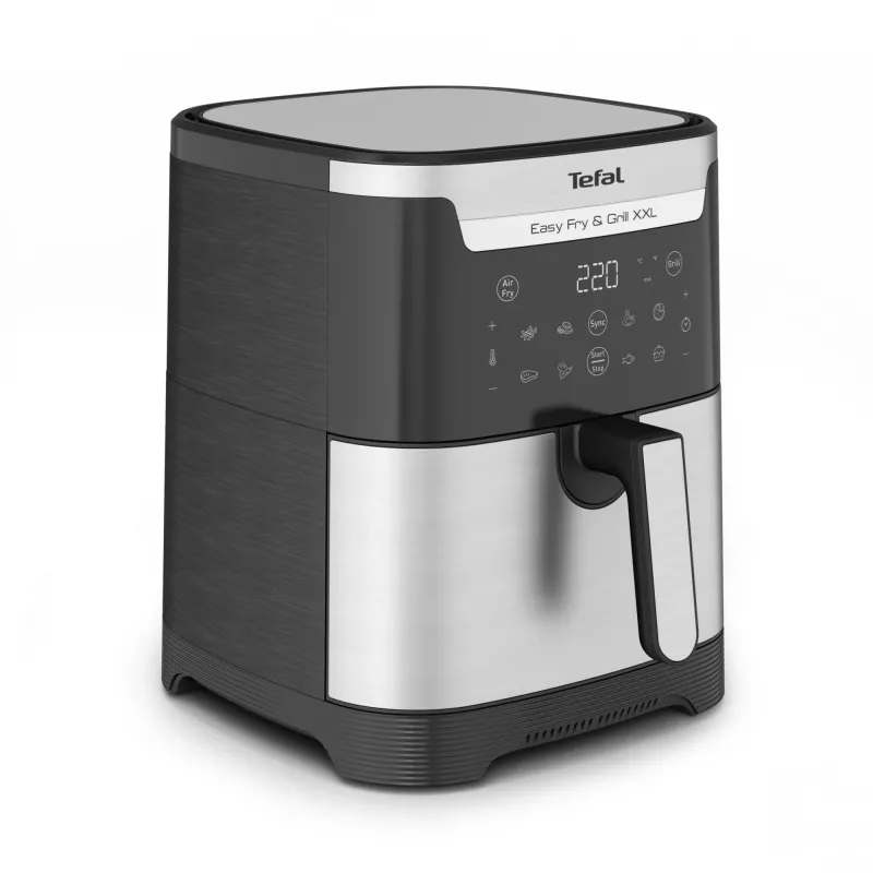 Tefal Easy Fry & Grill EY801D 6,5 L brīvi stāvošs 1650 W karstā gaisa fritieris Nerūsējošais tērauds