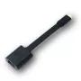 DELL DBQBJBC054 USB kabelis USB 3.2 Gen 1 (3.1 Gen 1) 0.132 m USB C USB A Melns