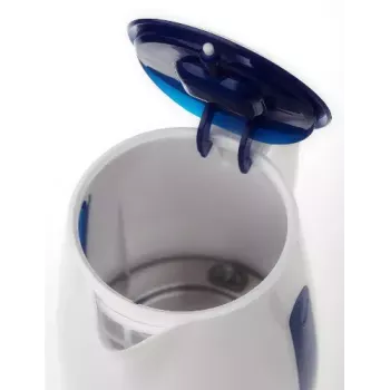 Elektriskā tējkanna Adler 1,7 L 2200 W zila balta