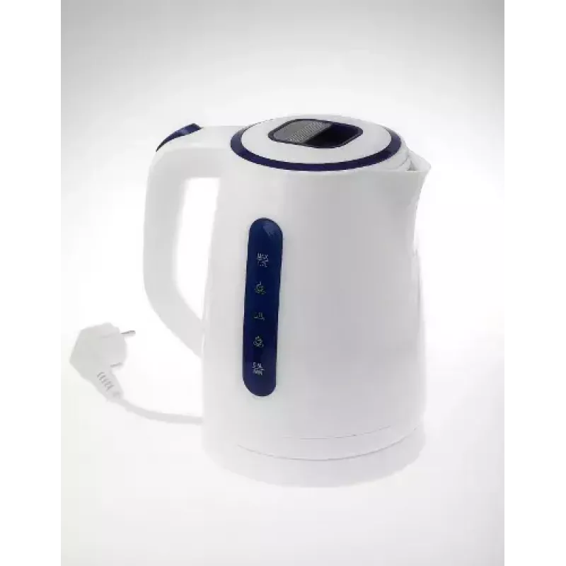 Elektriskā tējkanna Adler 1,7 L 2200 W zila balta