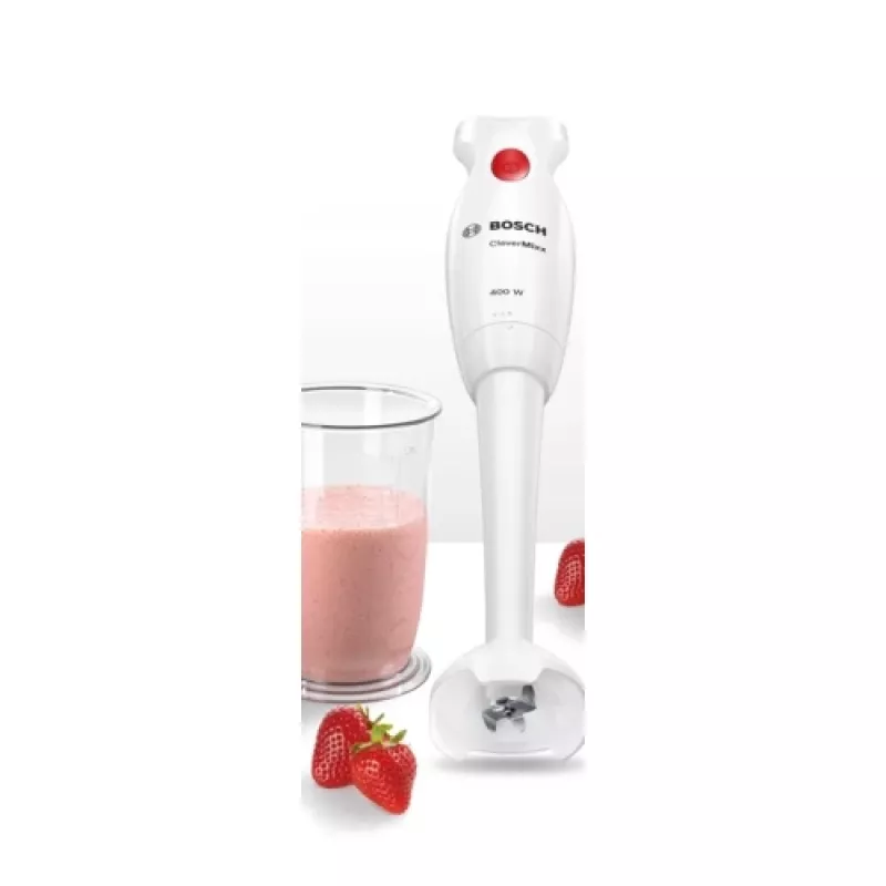 Iegremdējamais blenderis Bosch MSM14100 — 400 W, balts, 0.8 kg, 1,2 m vads