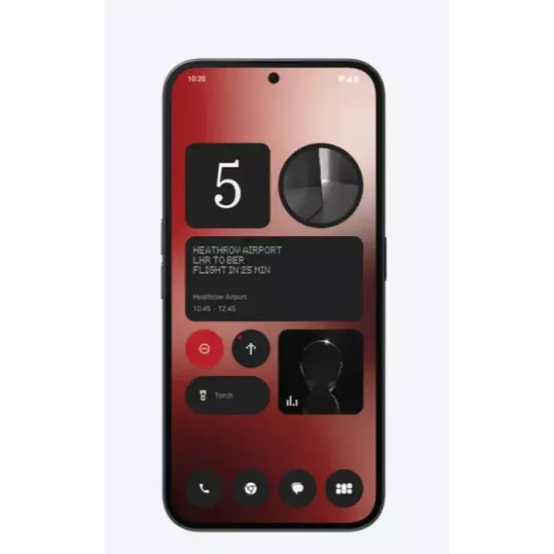 Viedtālrunis Nothing Phone (2a) 6,7 collas 256 GB Melns